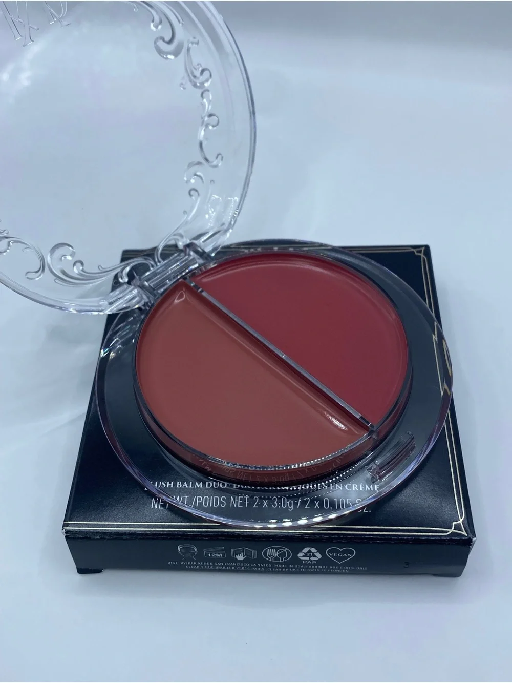 KVD Beauty Good‎ Apple Blush Balm Duo 10 Secret Thicket (Hallowed/Hidden Apple)